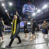 Graduates entering/exiting ceremony
